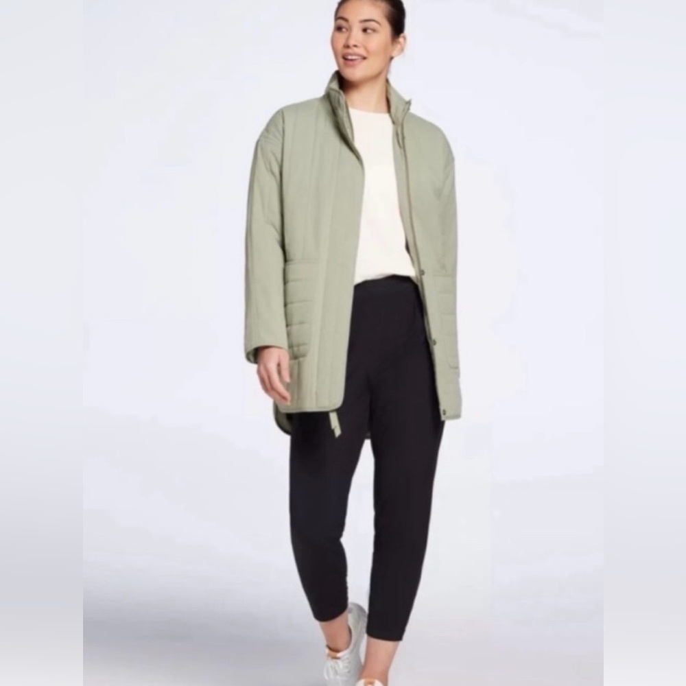 CALIA by Carrie Underwood, Sage Green Quilted Jacket